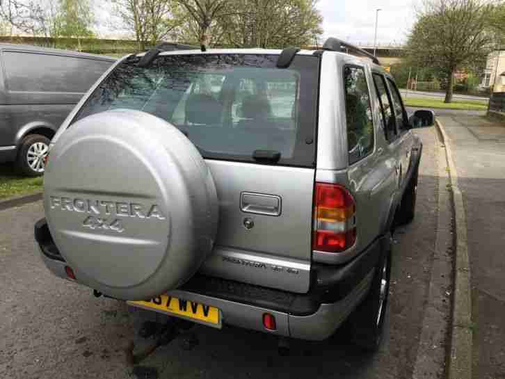 2001 VAUXHALL FRONTERA LIMITED V6 AUTO TITANIUM SILVER*NO RESERVE*STUNNING