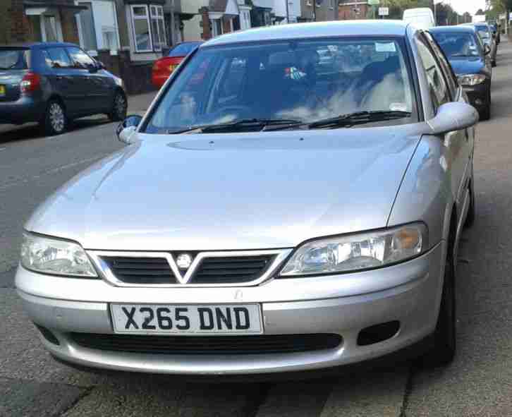 2001 VAUXHALL VECTRA CLUB SILVER