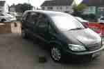 2001 VAUXHALL ZAFIRA 16V CLUB BLACK