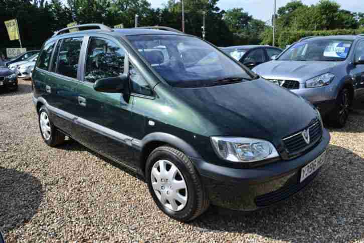 2001 ZAFIRA COMFORT DTI GREEN