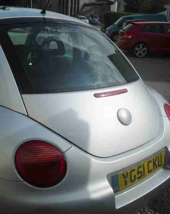 2001 VOLKSWAGEN BEETLE TURBO SILVER