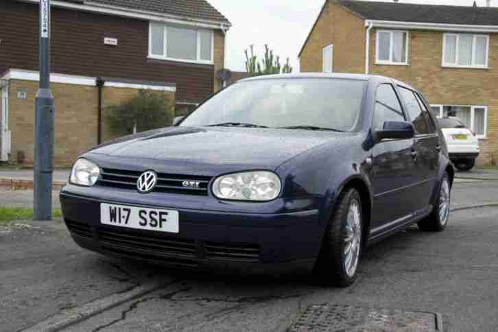 2001 VOLKSWAGEN GOLF GTI 1.8 TURBO MK4 BLUE