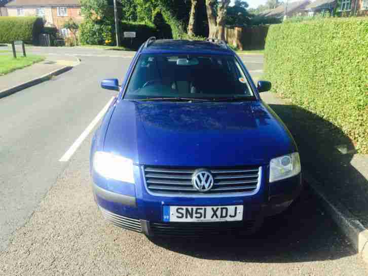 2001 VOLKSWAGEN PASSAT SPORT 1.9TDI 130BHP 6 SPEED MOT RUNS SUPERB CAMBELT DONE