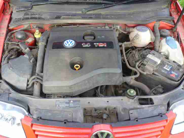 2001 VOLKSWAGEN POLO SE TDI RED - £30 Road Tax!