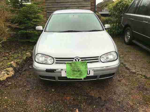 2001 VW Golf Mk4 TDI GT 2.0 Silver NO