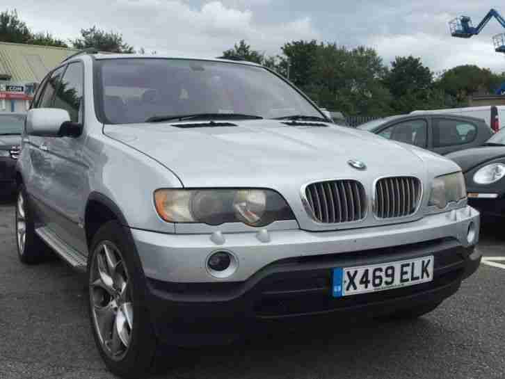 2001 X X5 4.4I SPORT 4X4 SILVER BIG SPEC