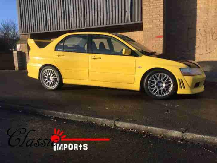 2001 X Reg LANCER EVO VII YELLOW