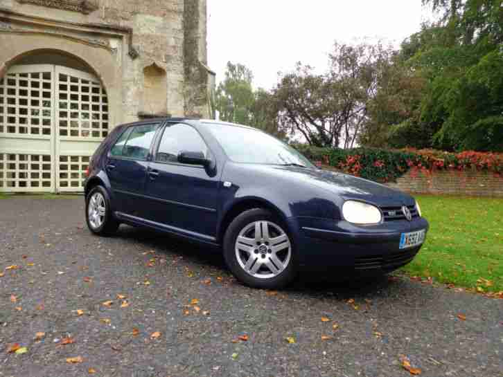 2001 X Volkswagen Golf 2.0 GTi 5 Door Blue