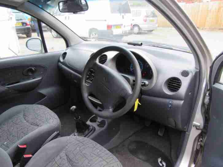 2001 Y Daewoo Matiz 0.8 SE+ Low Mileage, 2 Owners, Mot Expired. 40,000 Miles.