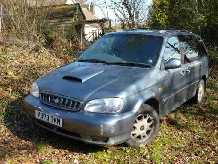 2001 (Y) KIA SEDONA SX TD AUTO MPV (NON RUNNER)