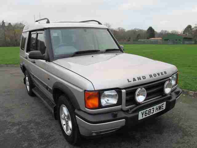 2001 (Y) LAND ROVER DISCOVERY TD5 XS SILVER