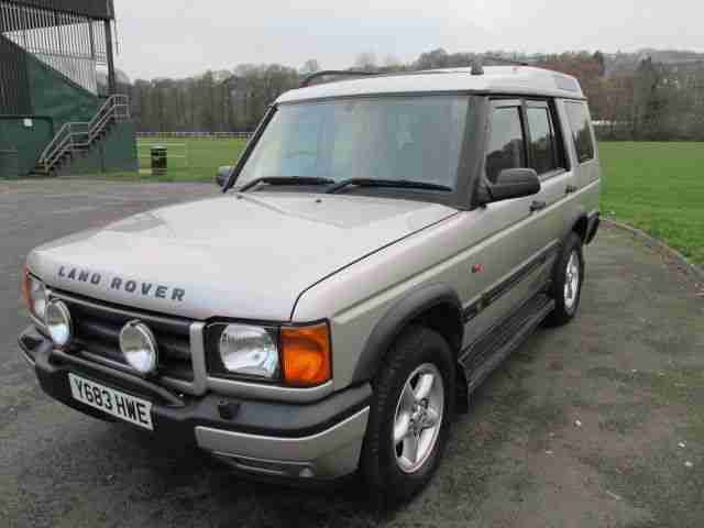 2001 (Y) LAND ROVER DISCOVERY TD5 XS SILVER