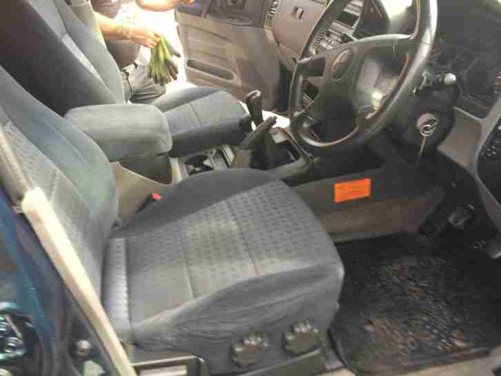 2001 Y MITSUBISHI SHOGUN 3.2 DID GLS LWB 7 SEATER MANUEL TAXED & TESTED L@@K