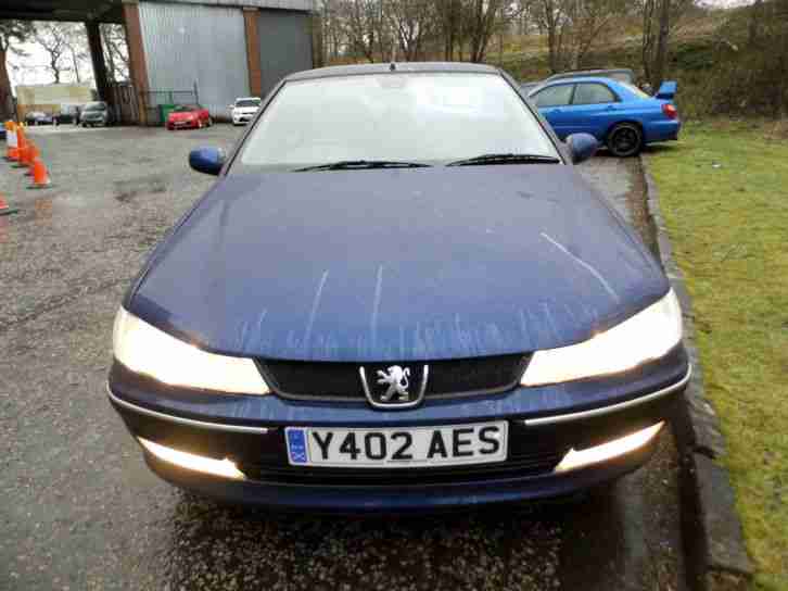 2001 (Y) Peugeot 406 2.0HDi 90 ( dig a/c ) Rapier Ltd Edn 4 Door Saloon