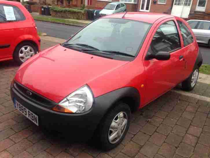 2001-Y REG FORD KA RED MOT JUNE 2015 GOOD CONDITION