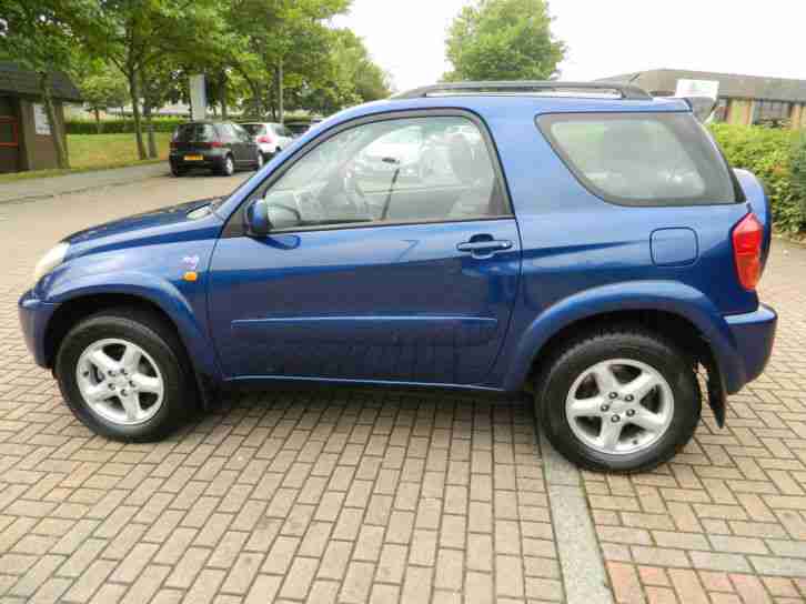 2001 Y REG TOYOTA RAV4 2.0 VVTi NRG 3DR