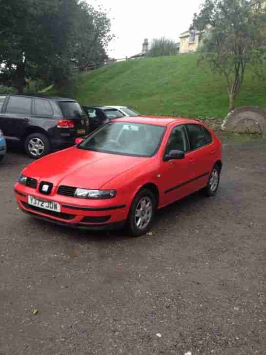 2001 Y SEAT LEON 1.6 30K ONLY, 1 OWNER FROM NEW. SPARES OR REPAIRS
