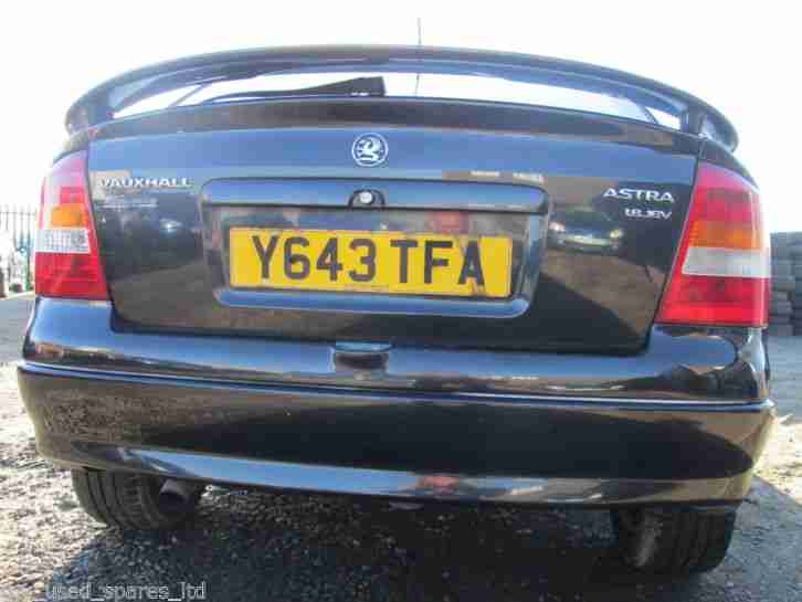 2001 (Y) VAUXHALL ASTRA SRI 16V 1.8 PETROL