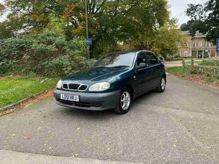 2001 Daewoo Lanos 1.4 ORIGINAL 35K Miles 1 Owner from new Clean MOT history.