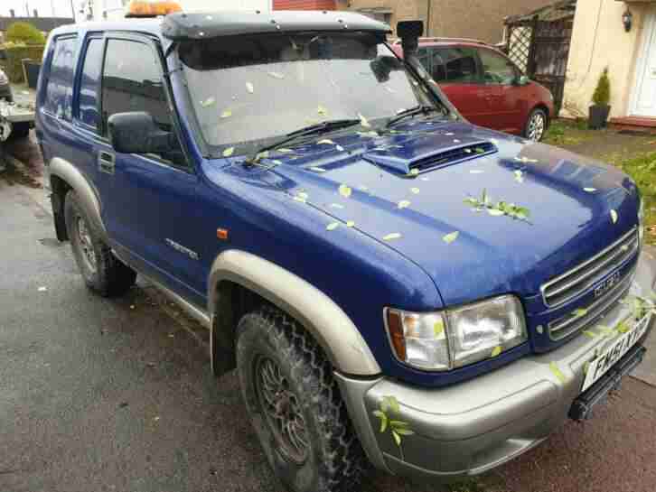 2001 Isuzu trooper swb commercial 97k 12 months test