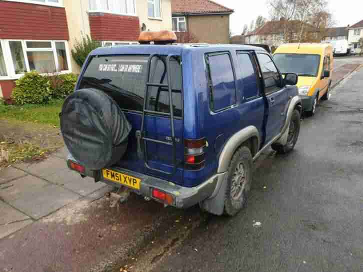 2001 Isuzu trooper swb commercial 97k 12 months test