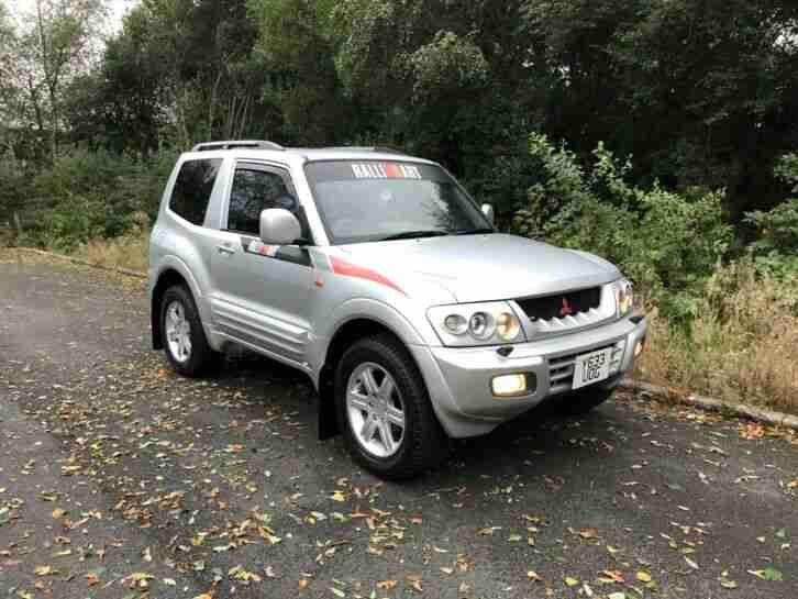 2001 MITSUBISHI SHOGUN 3.5 GDI SWB AUTOMATIC PETROL RALLIART STUNNING 4X4