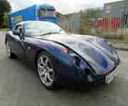 2001 TVR Tuscan 4.0 Speed Six 379 Convertible Blue Damaged Salvage