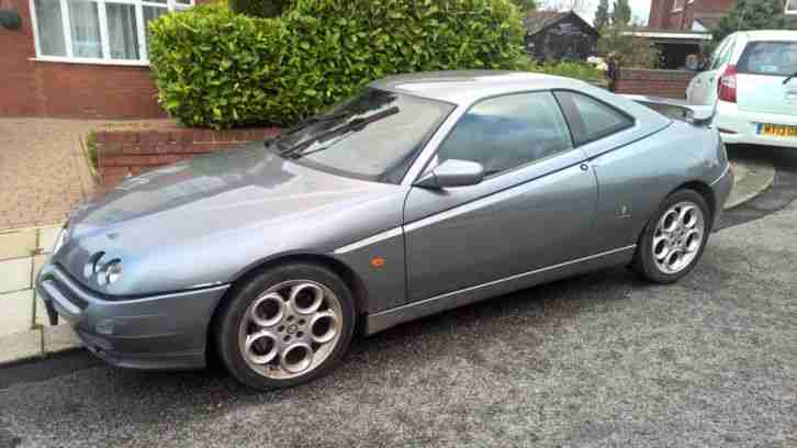2002 02 ALFA ROMEO GTV 3.0 V6 24 VALVE LUSSO GRIGIO GREY 6 SPEED AERO KIT