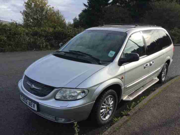 2002 02 CHRYSLER VOYAGER LIMITED AUTO 3301 TOP SPEC