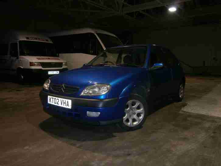 2002 02 CITROEN SAXO VTR BLUE.