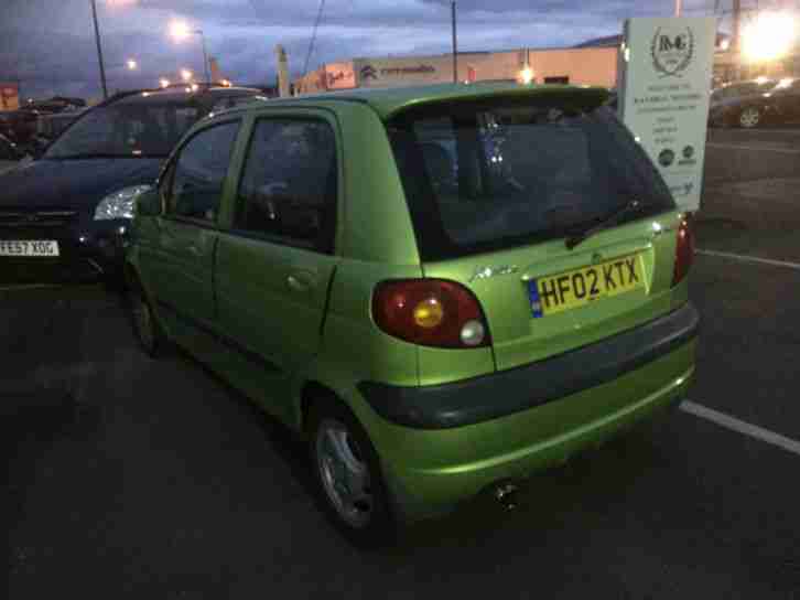 2002 02 DAEWOO MATIZ 0.8 EZ+.STUNNING COLOUR.GREAT LOW MILEAGE EXAMPLE.ONLY 52K.