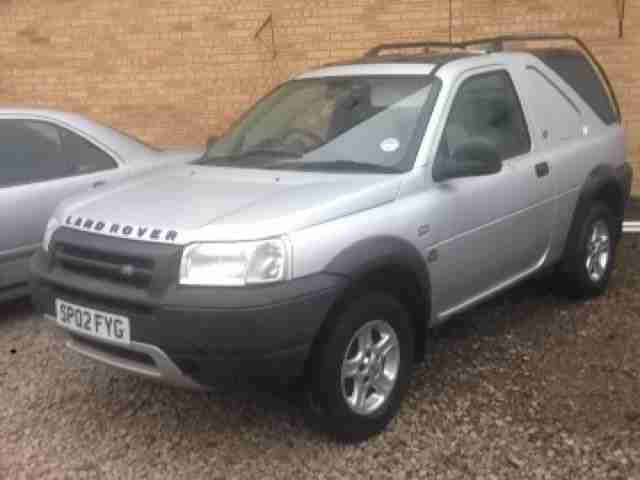 2002 02 LAND ROVER FREELANDER 2.0 COMMERCIAL TD4 SWB 5D