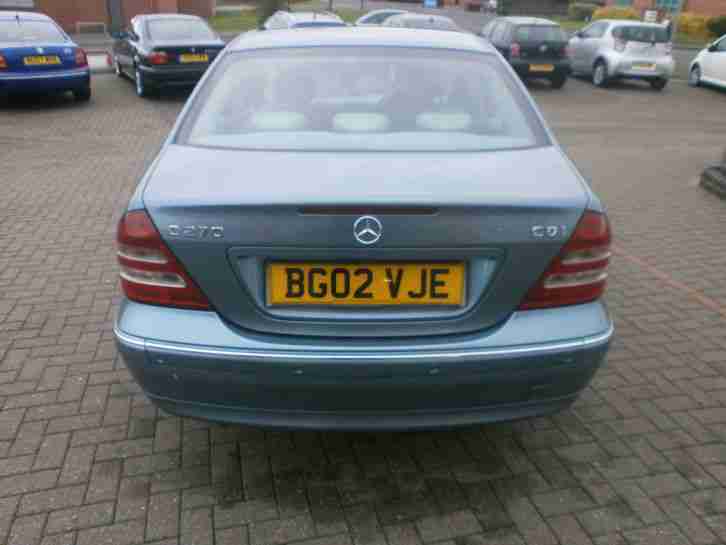 2002(02) MERCEDES BENZ C270 CDI ELEGANCE AUTO - 154000 MILES - P/X TO CLEAR