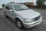 2002 02 MERCEDES BENZ M CLASS 2.7 ML270 CDI