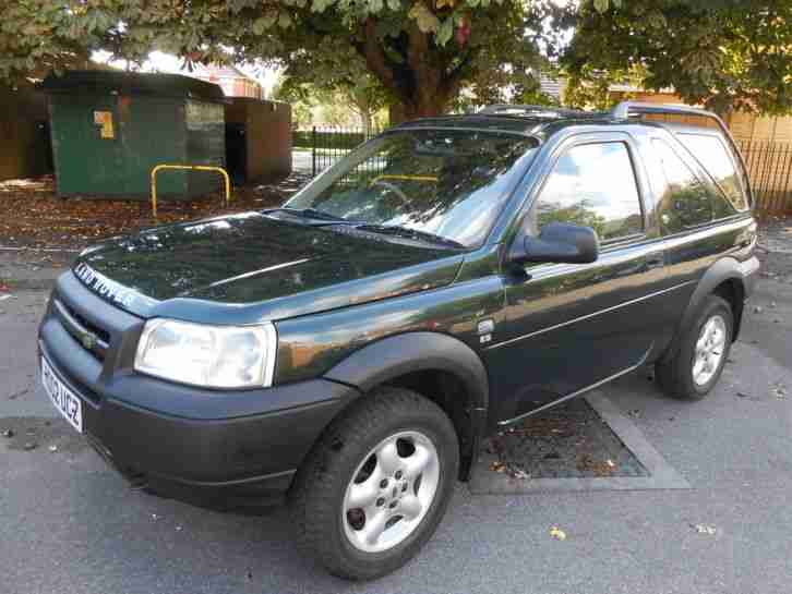 2002 02 PLATE LAND ROVER FREELANDER TD4 ES