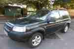 2002 02 PLATE LAND ROVER FREELANDER TD4 ES