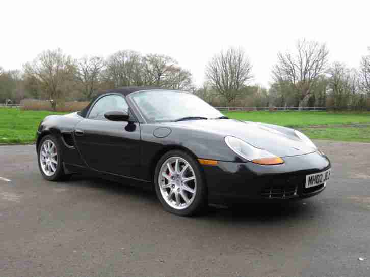 2002 02 BOXSTER S 3.2 6 speed BLACK