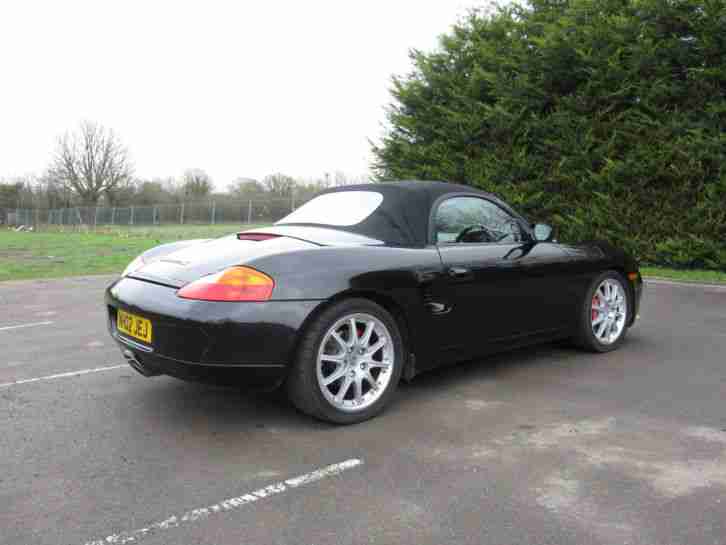 2002/02 PORSCHE BOXSTER S 3.2 6 speed BLACK