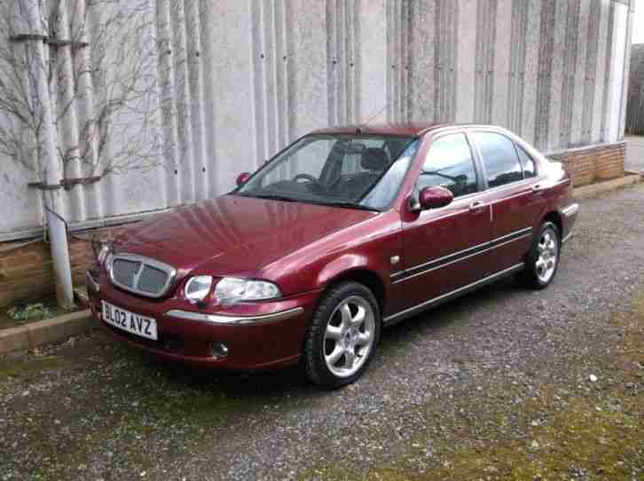 2002 02 ROVER 45 1.8 IMPRESSION S 2 4D 116 BHP
