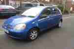 2002 02 YARIS CDX D 4D BLUE 1.4 DIESEL