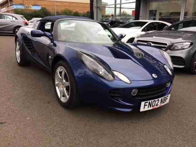 2002 02 reg Lotus Elise 1.8 Series 2 ONLY 2 OWNERS FROM NEW!