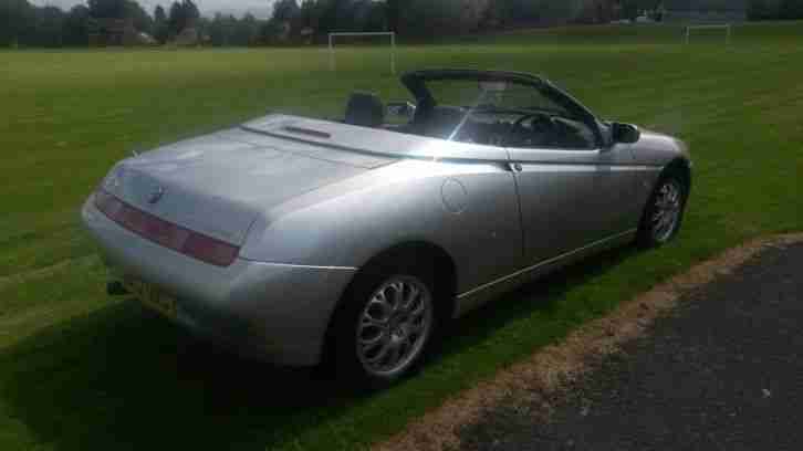 2002 02-reg STUNNING ALFA ROMEO 2.0T/S 16V LUSSO SPIDER WITH FSH AND LOVELY CAR