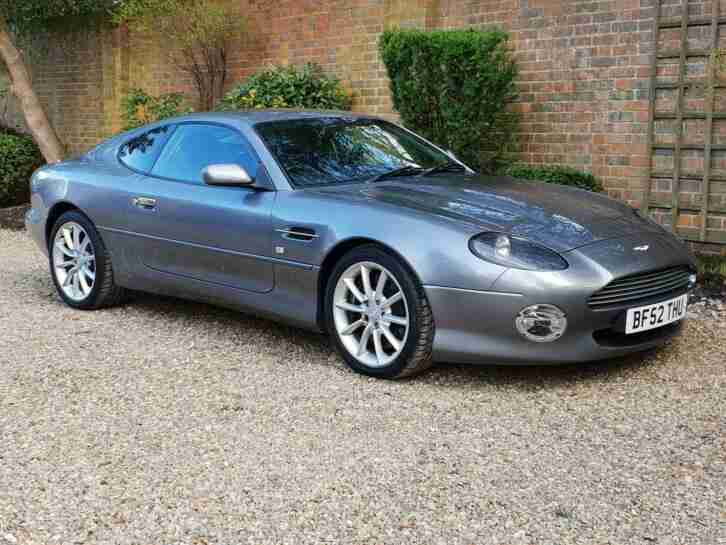 2002 52 Aston Martin DB7 5.9 Vantage, Grey, Coupe, Auto