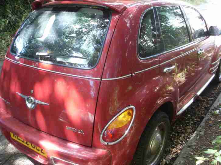 2002 (52) Chrysler PT Cruiser 2 Litre Petrol No Reserve