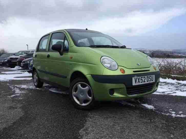 2002 (52) MATIZ LOW MILEAGE, SUPERB