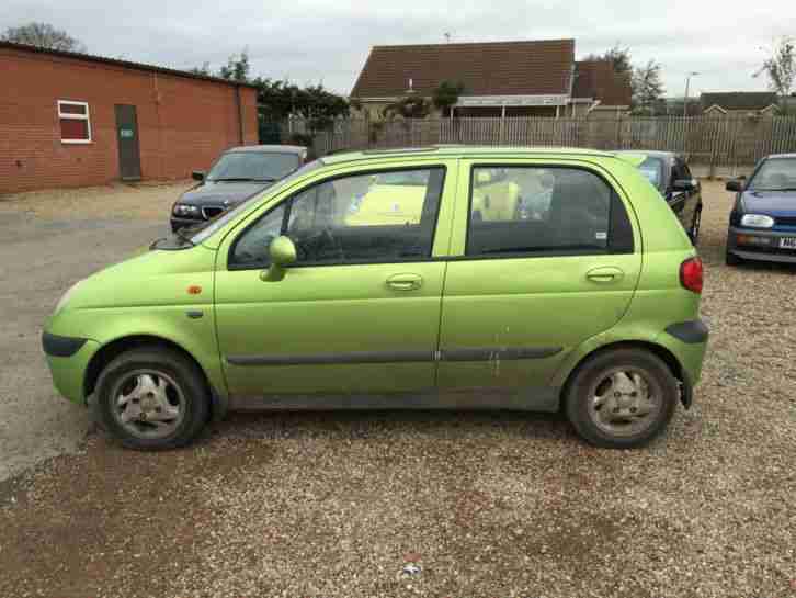 2002(52) DAEWOO MATIZ SE PLUS GREEN, Trade Disposal, Px Clearance, No Reserve!!