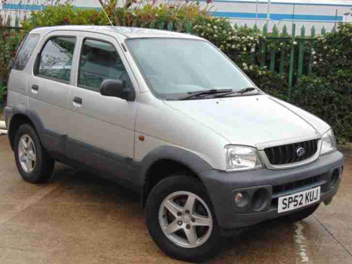 2002 52 DAIHATSU TERIOS 1.3 EL 5D
