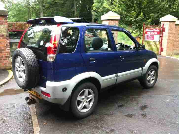 2002 52 DAIHATSU TERIOS 1.3 EL BLUE/GREY LPG CONVERSION