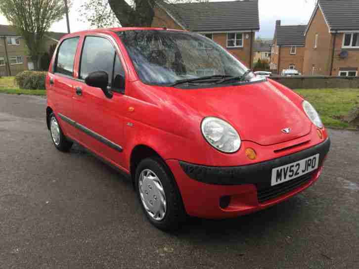 2002 52 Daewoo Matiz 796 cc SE 5 door