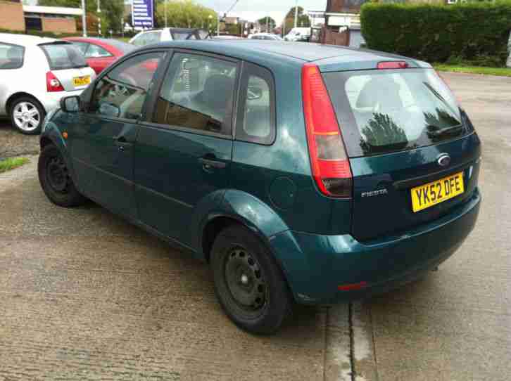 2002 52 Ford Fiesta 1.4 Zetec 5 door